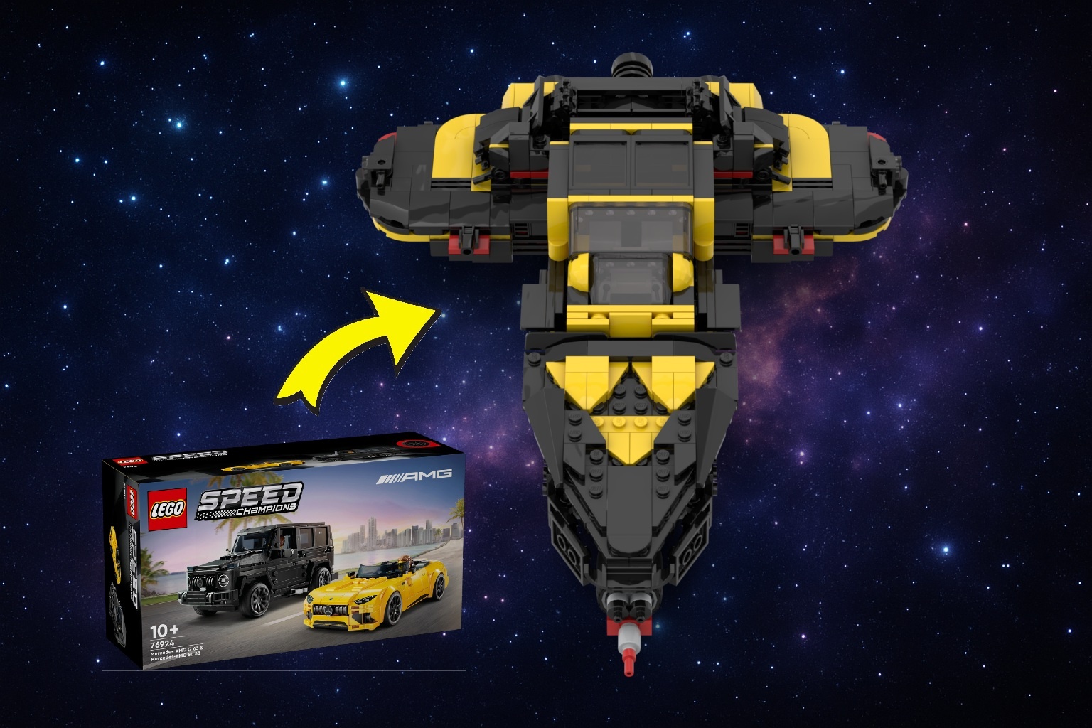 76924 - Blacktron Chaser