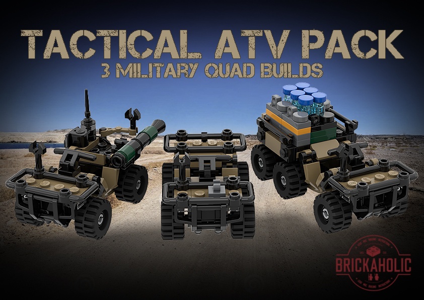 Tactical ATV Pack – 3 Military Quad Builds