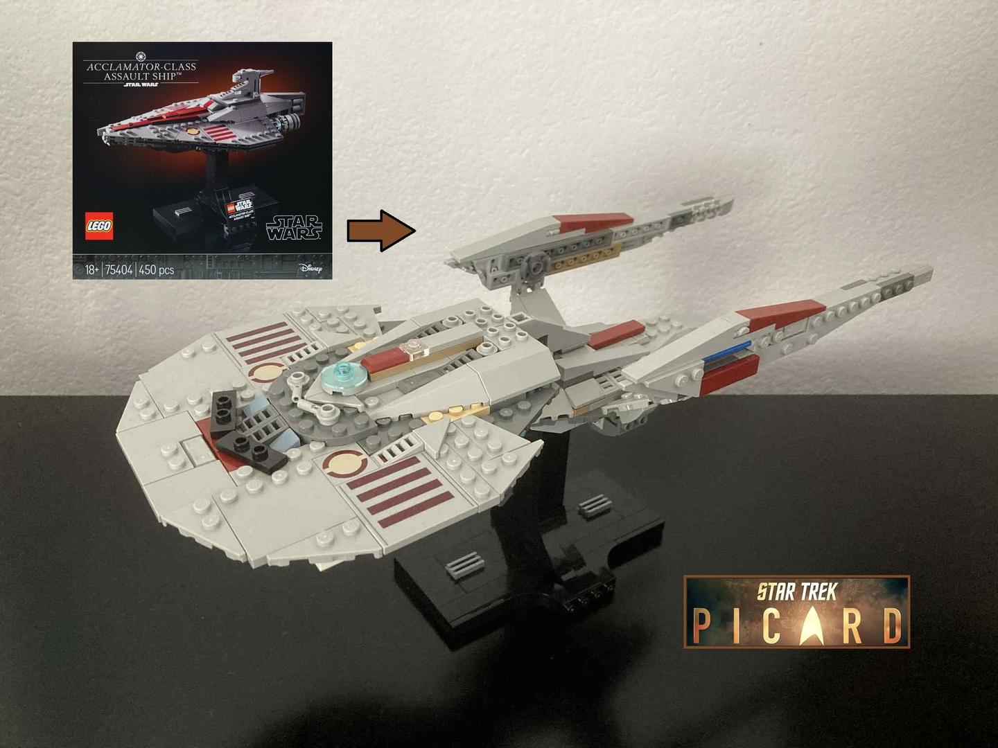 USS Titan NCC-80102-A Midi-Scale (MOC-239027) - LEGO MOC | MOC Tracker