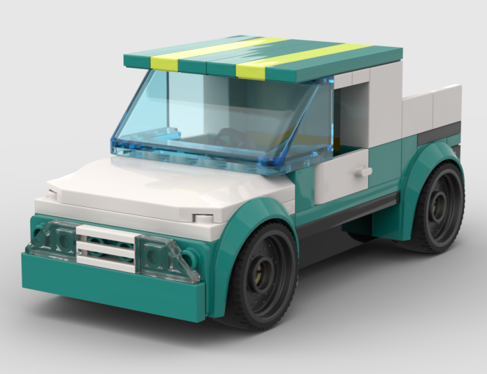 Lego Pickup Truck (Alt of 60451)
