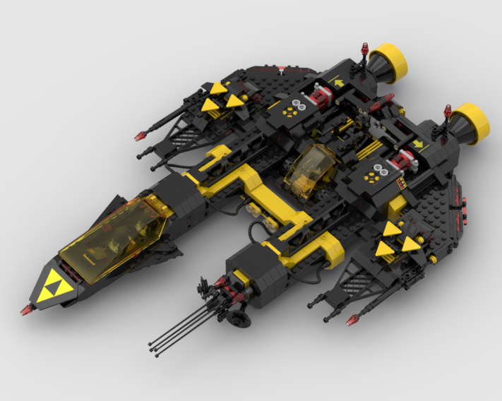 10355 Blacktron Renegade Mods