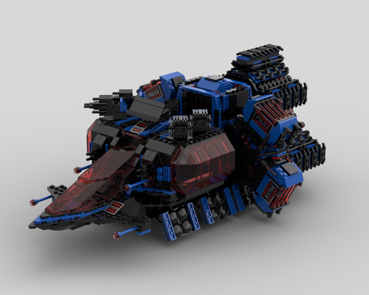 Space Police I Prisoner Transport Middle Class