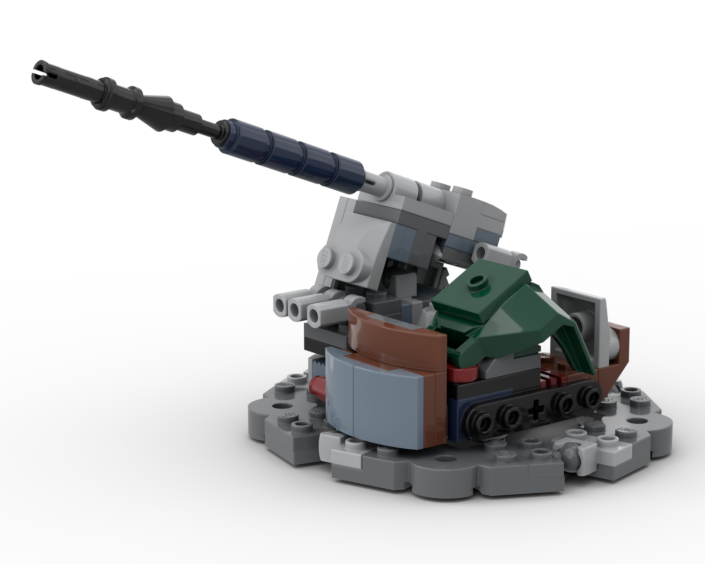 Anti Aircraft Gun - 75369 Alternate Build