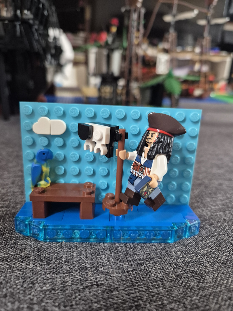 Jack Sparrow's classic animation scenes