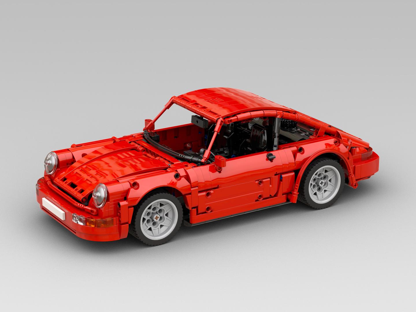 Porsche 964 Carrera (1:12) Red
