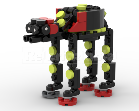 Halloween AT-AT and Starfighter