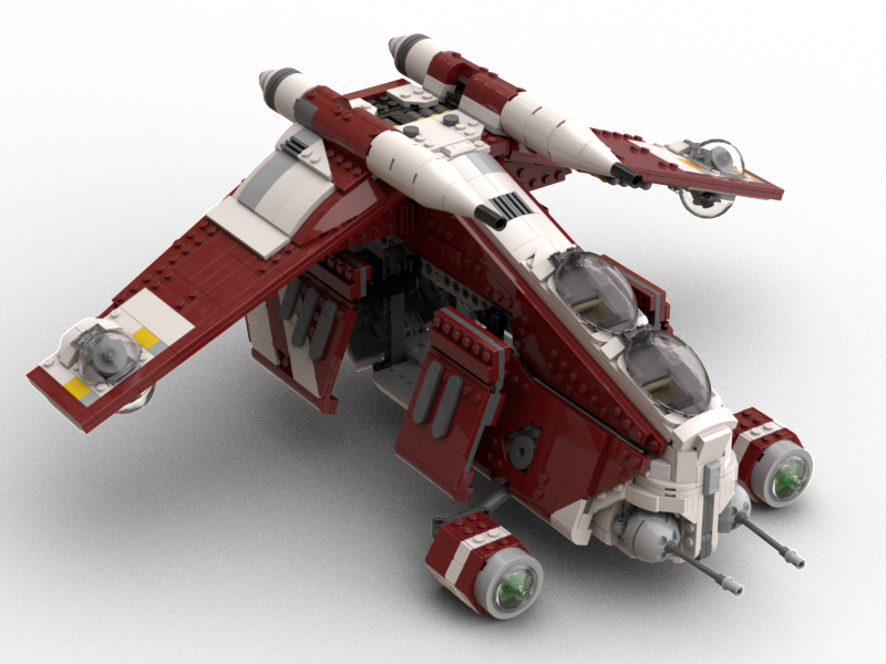 Republic Gunship - Coruscant Guard