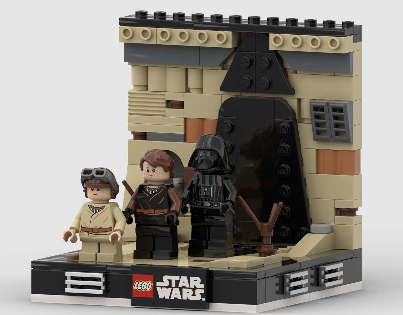 Anakin’s Evolution – Diorama