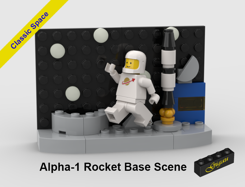 Alpha-1 Rocket Base Scene for TV #40774