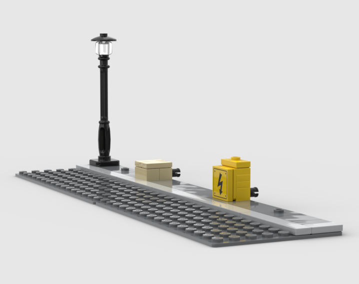 Add-On: Endcap for 76178 Daily Bugle