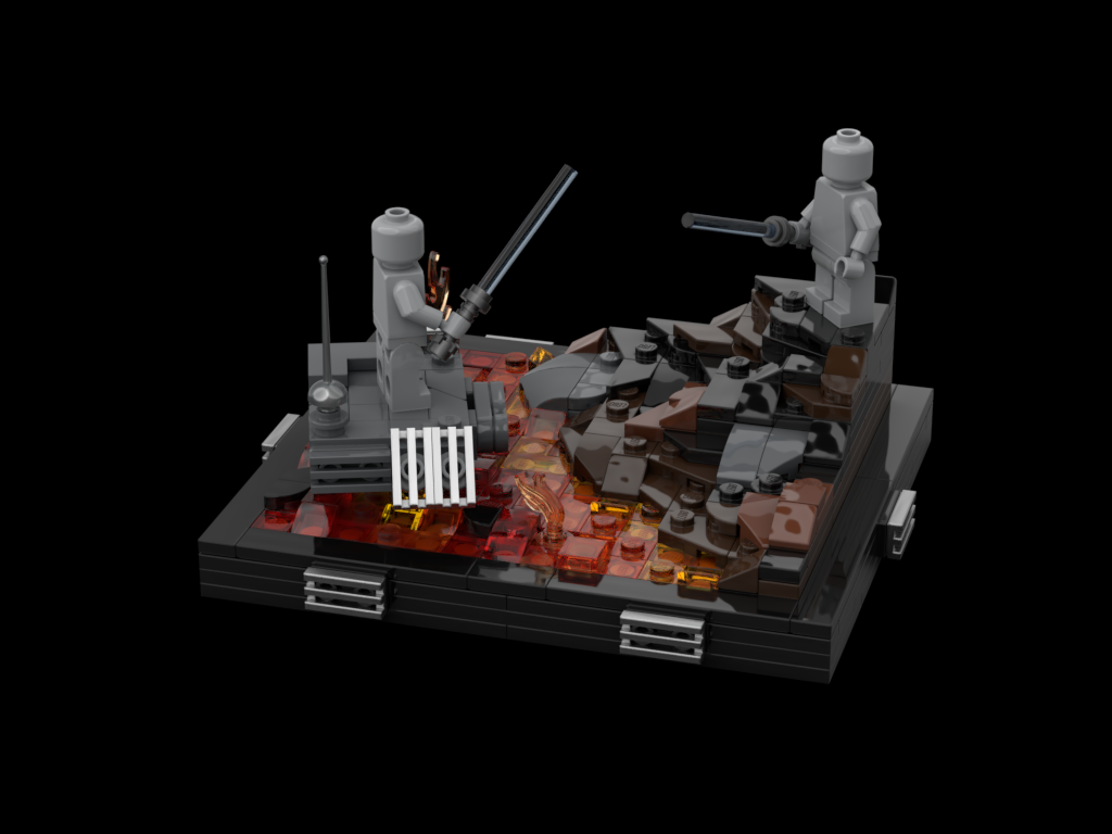 Duel on Mustafar --- (Anakin &amp; Obi-Wan)