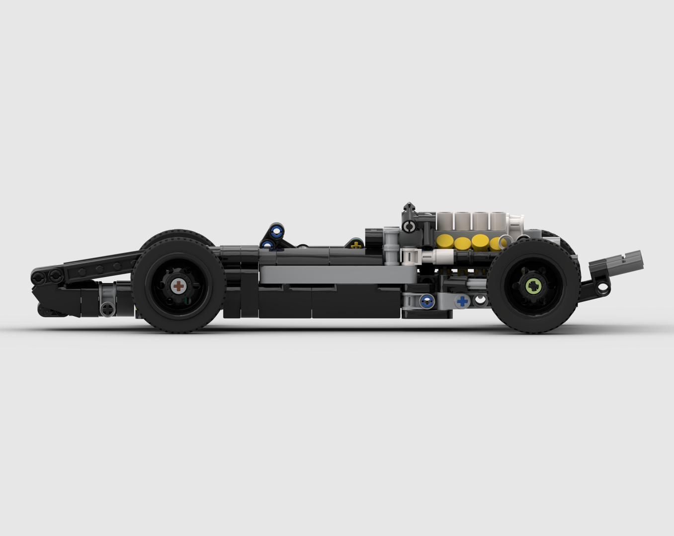 LEGO Technic 42208 alt build F1 Lotus 49