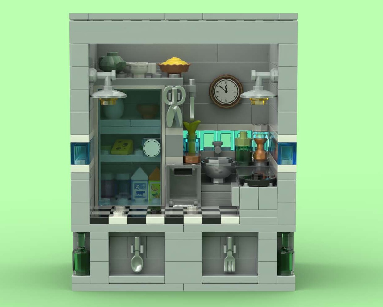 Kitchen for Kitchen Robot