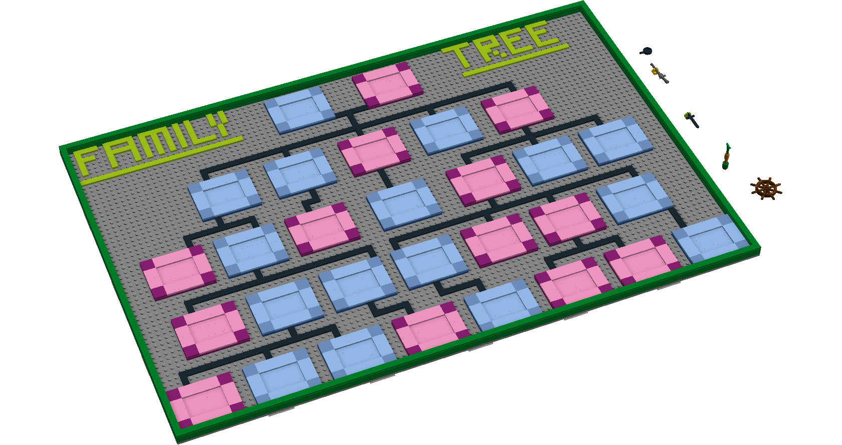 Family Tree wall chart