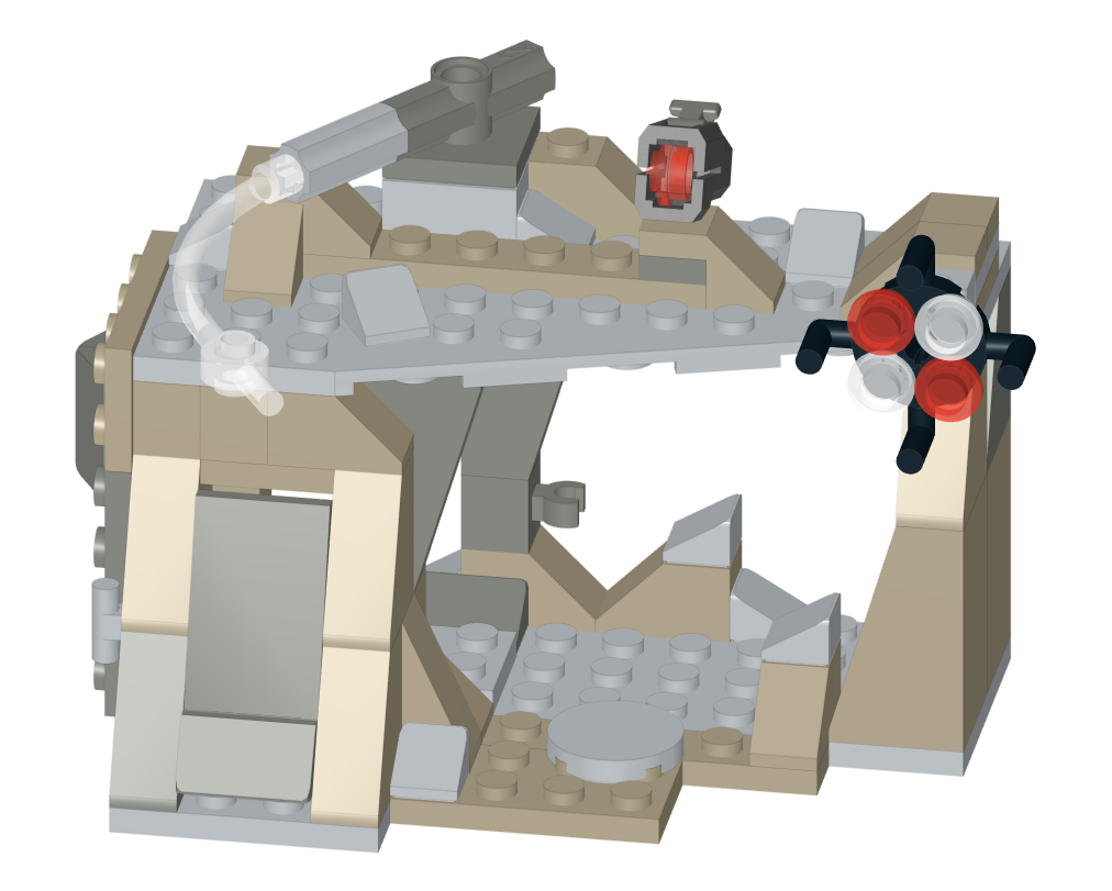 Ambush on Mandalore Cave 75373