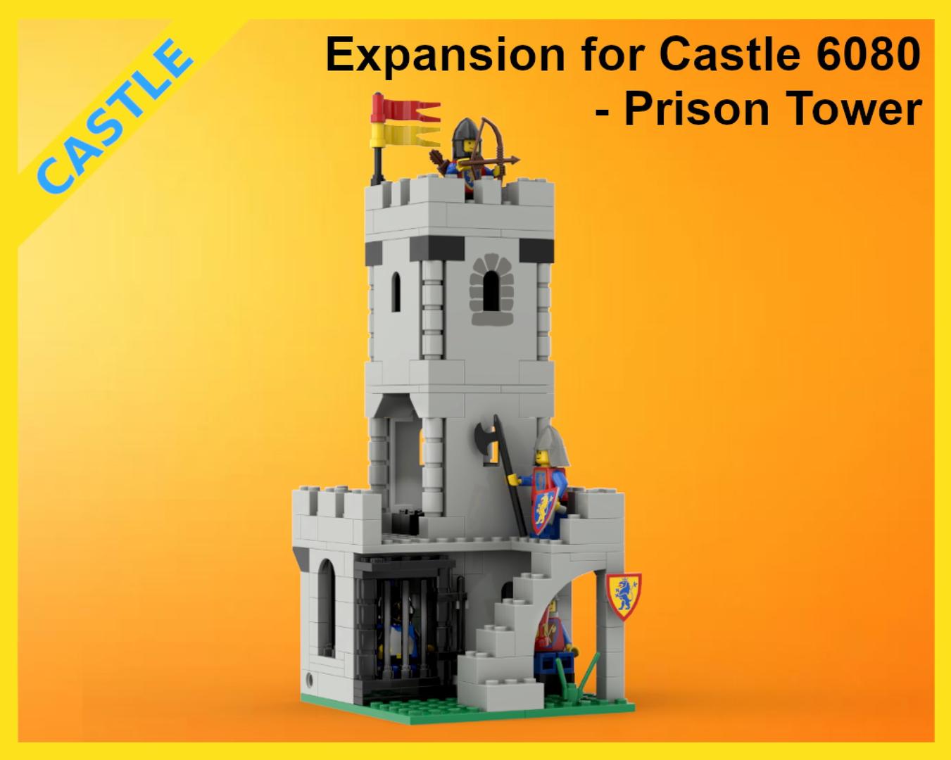 Classic Castle Expansion - 6080 - Prison Tower