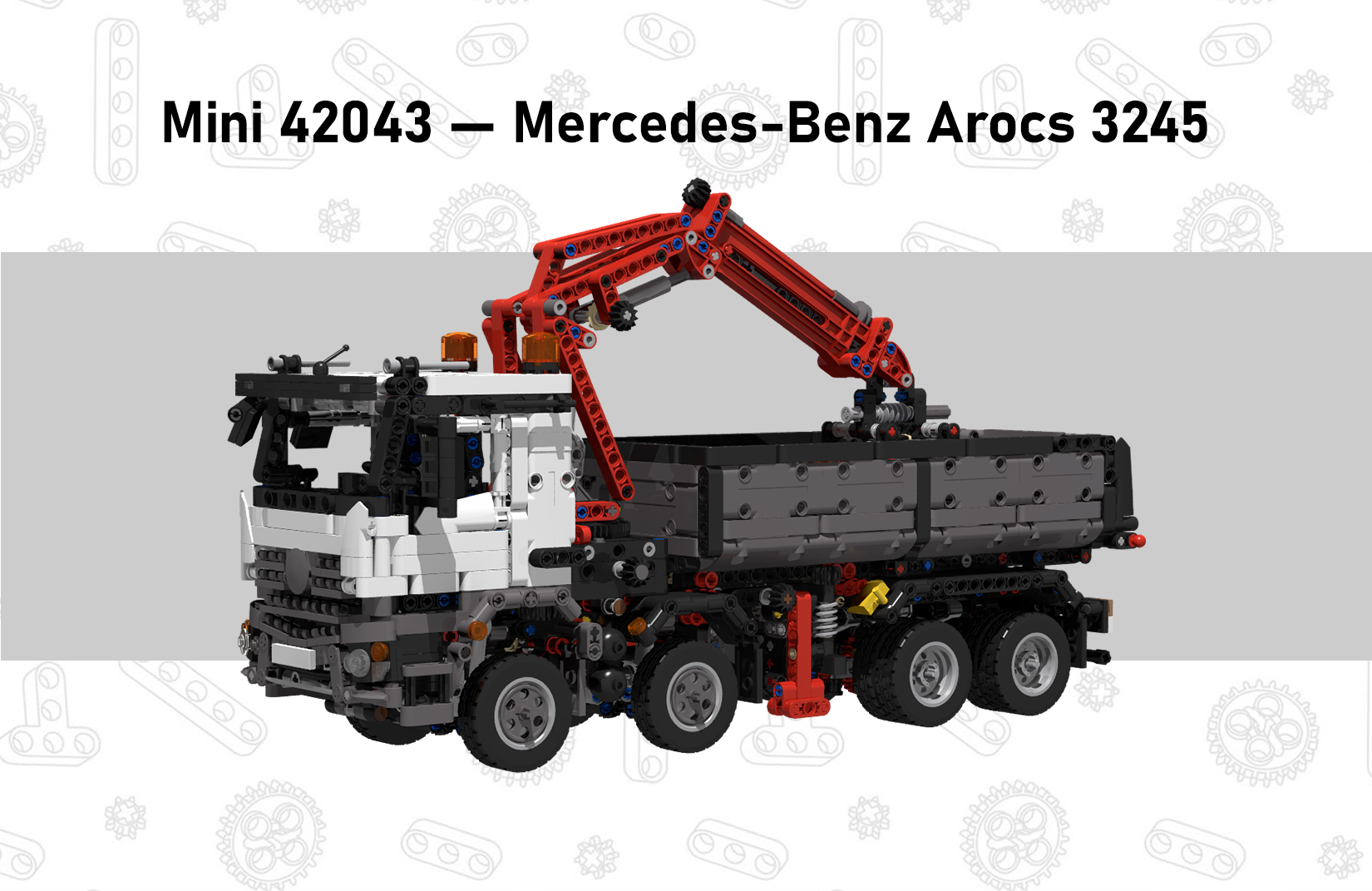 Mini 42043 - Mercedes-Benz Arocs 3245