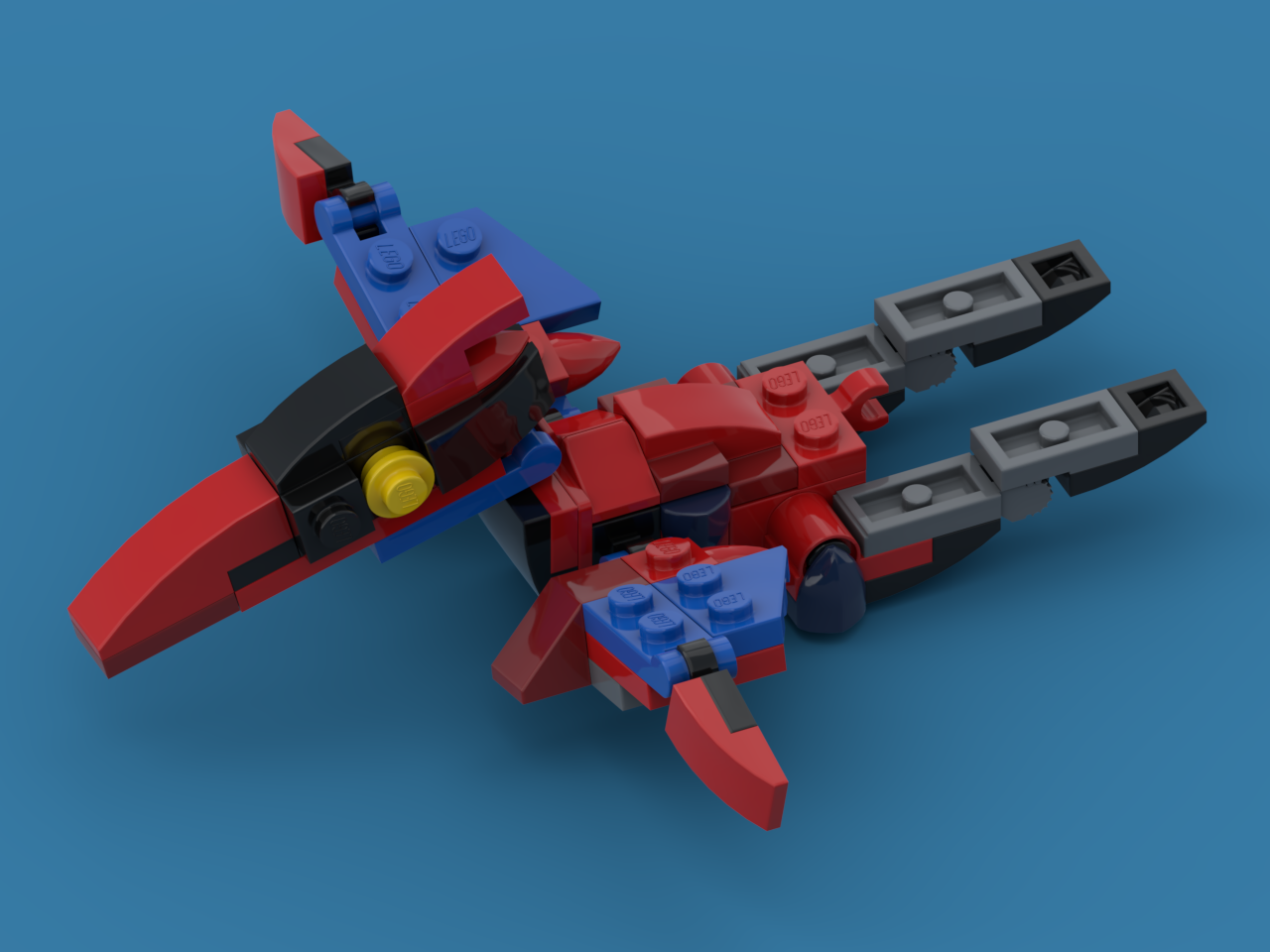 122329 Pteranodon alternate build