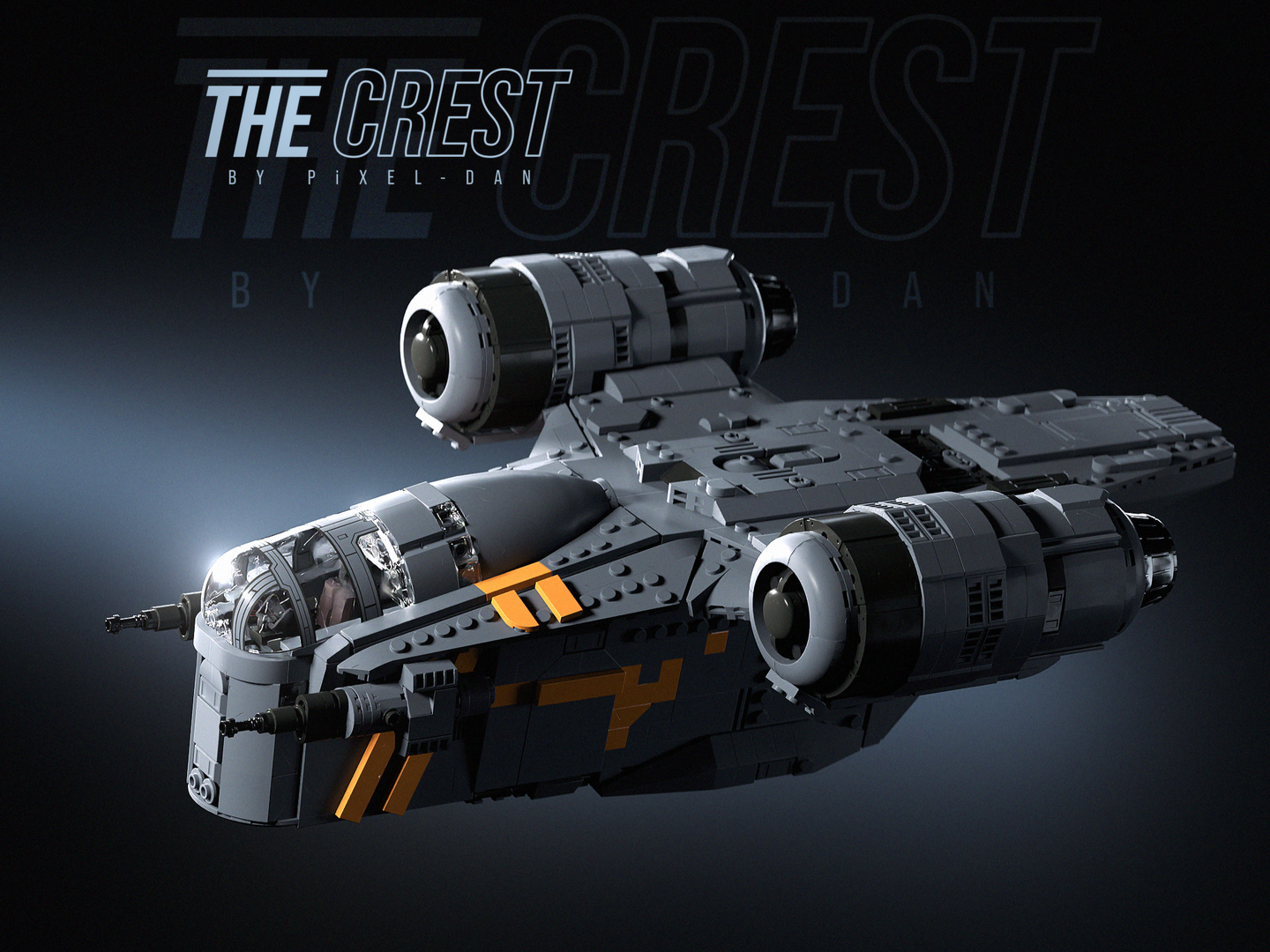 PiXEL DAN’s THE CREST – a 75292 Playscale UCS-Style Modification