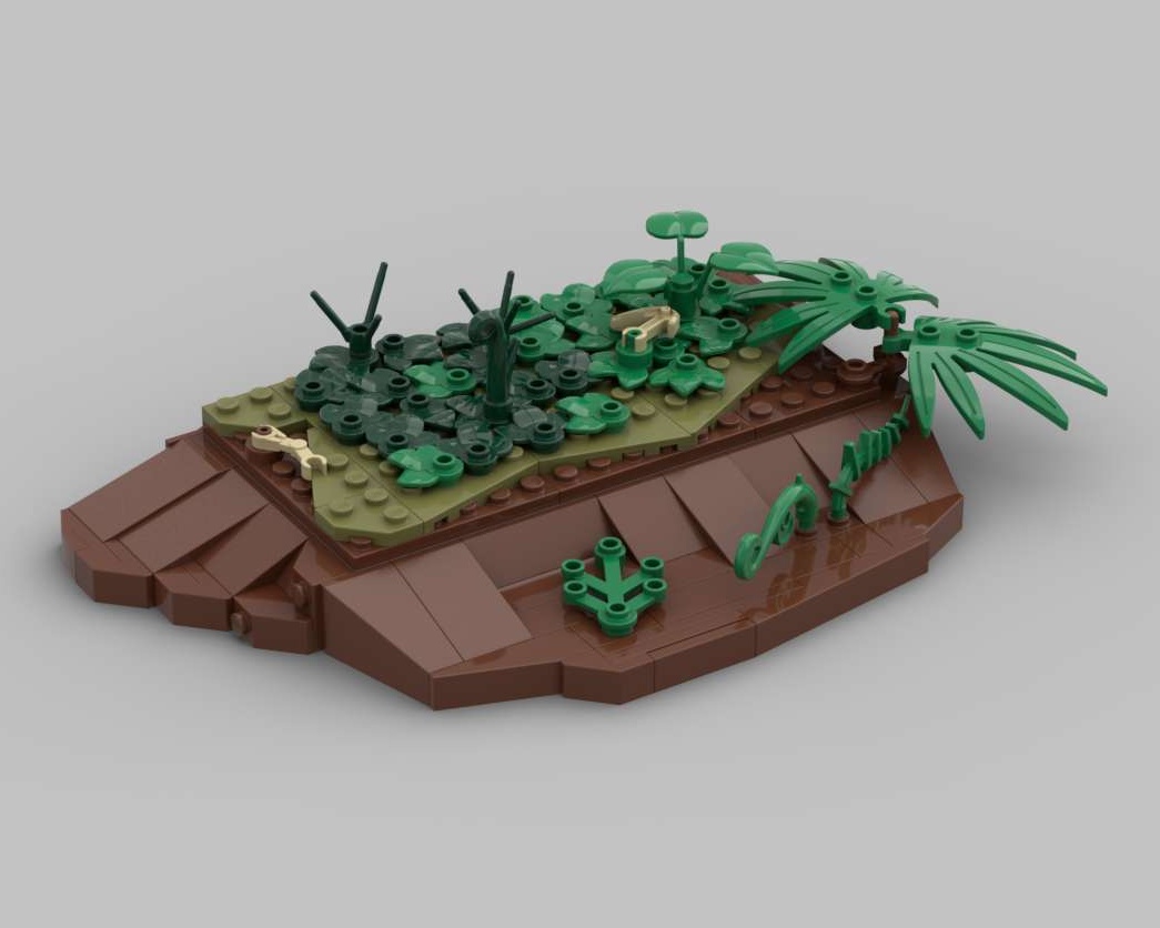 Clone Minifig Display