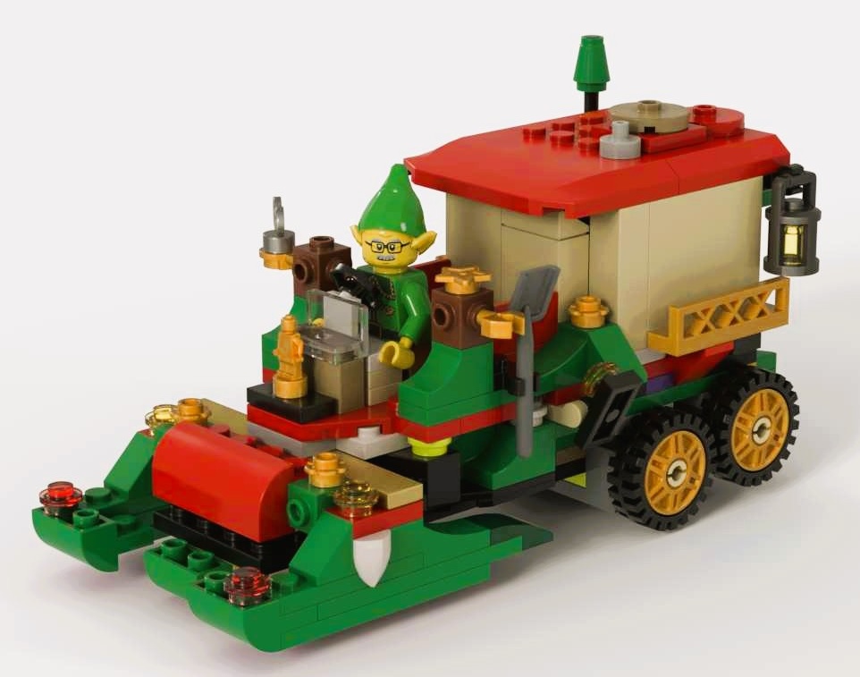 Christmas Elf's Expedition Sleigh