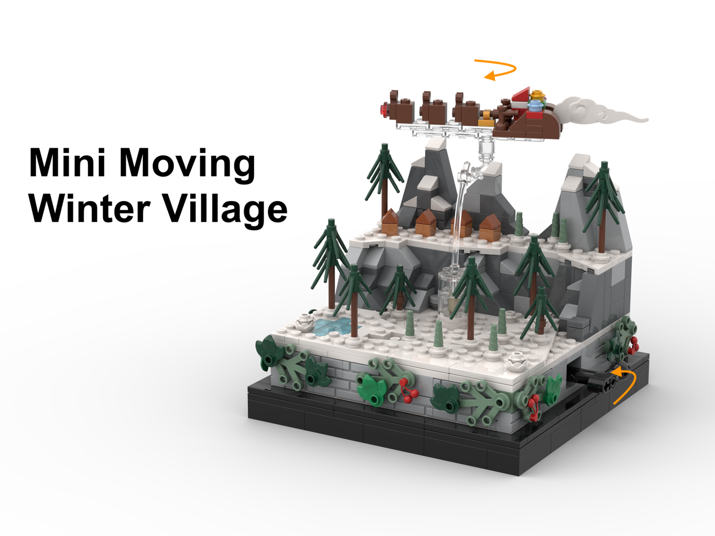 Moving Mini Winter Village