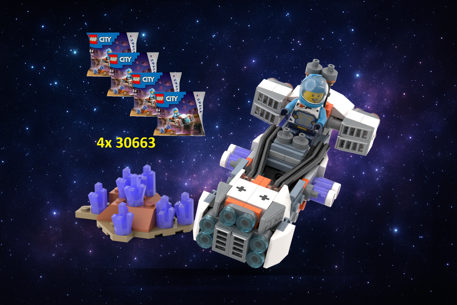 4x30663 - Space SuperHoverbike