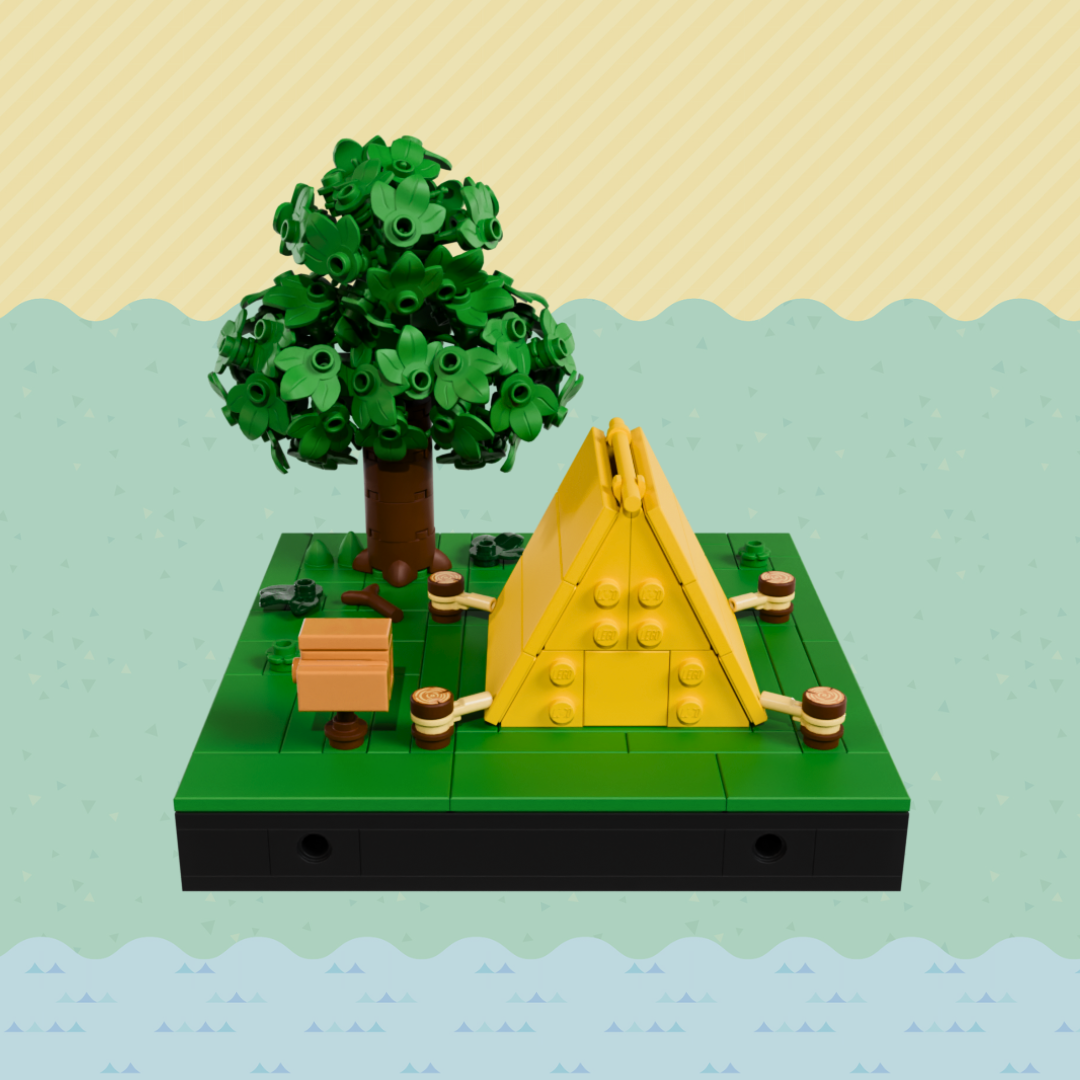 Animal Crossing Player Tent (Modular)