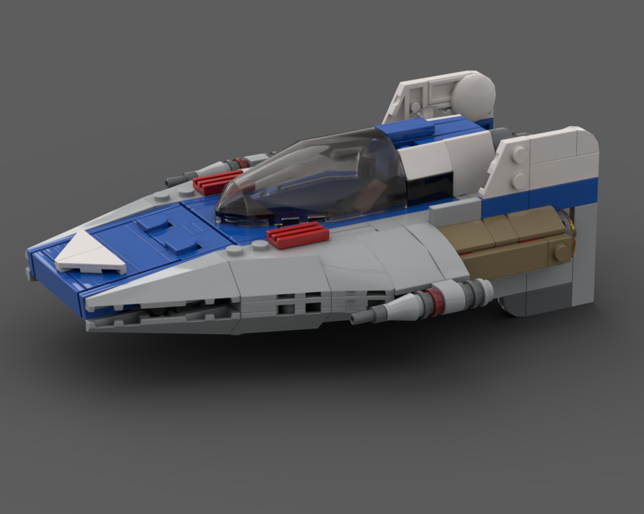 R22 A wing Rebel Phoenix Squadron Starfighter