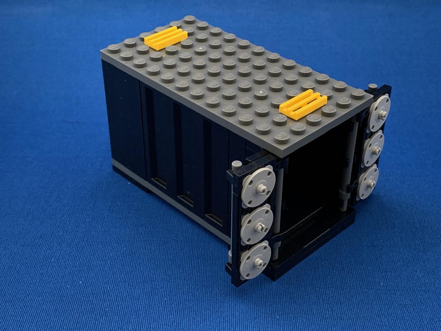 Upgraded 7939-1 Short Container with doors