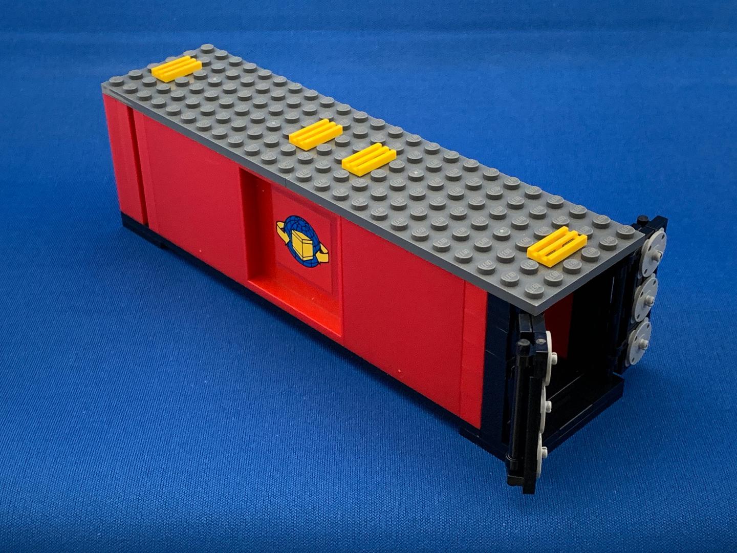 Upgraded 7939-1 Long Container with doors