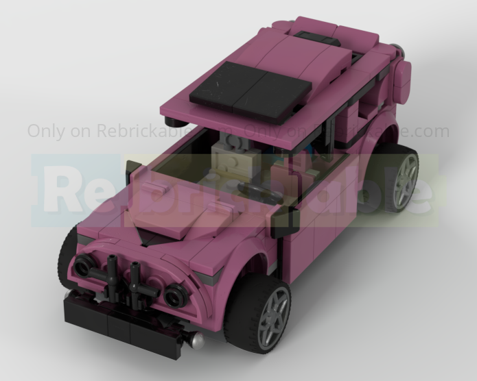 Tuscadero Pink Jeep