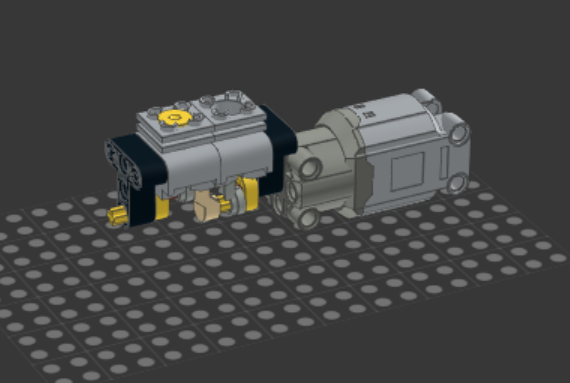 RC Truck Fake engine