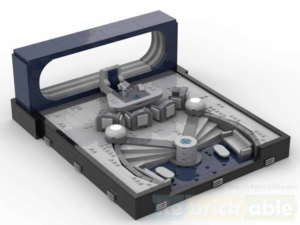 Chancellor Valorum's office diorama