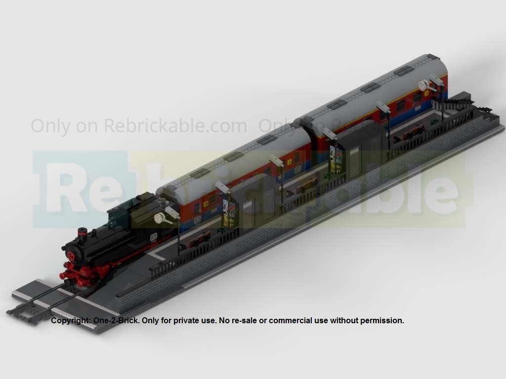 Tribute to 7715 - Push Along Passenger Train