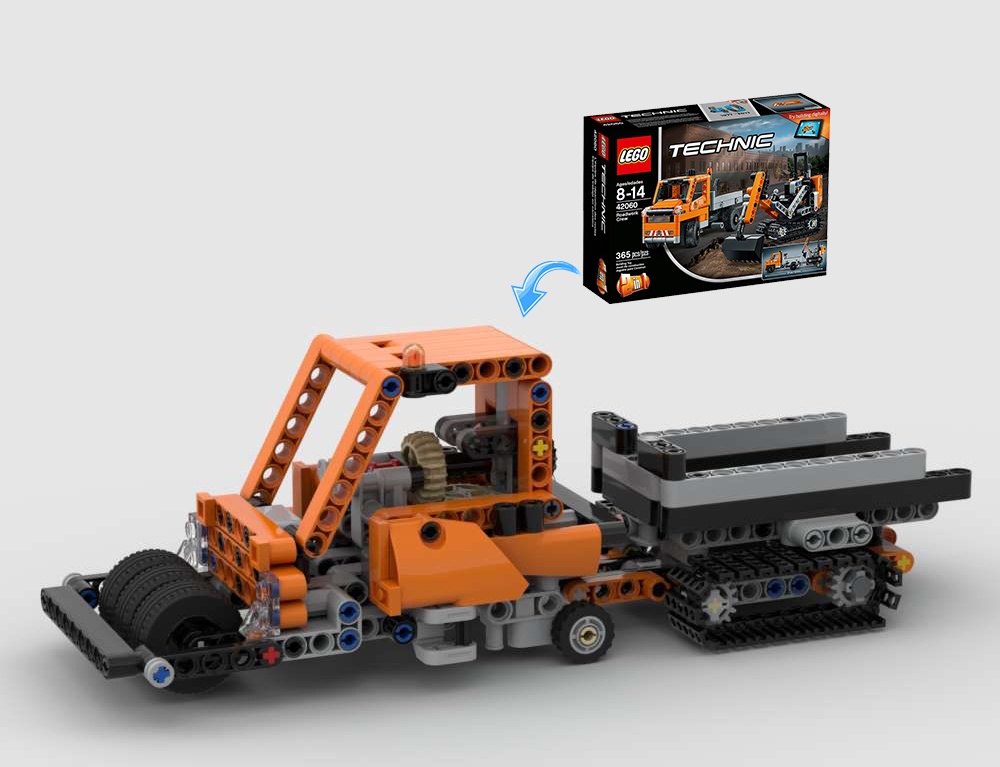 Road Equipment 42060 Alternate Build (MOC-240875) - LEGO MOC | MOC Tracker