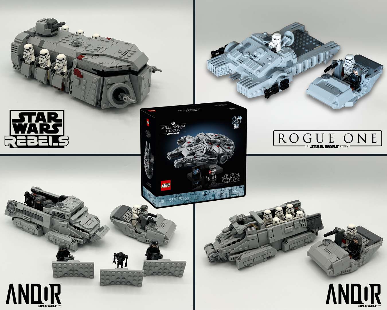 Imperial Occupation 4-in-1 Bundle (75375 Alternate Models)