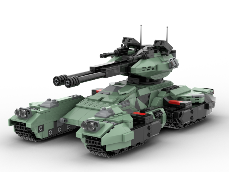 Halo UNSC Grizzly tank