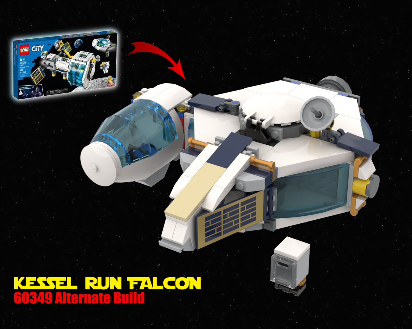 60349 Kessel Run Falcon Alternate Build