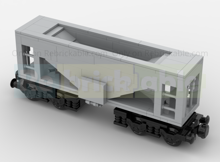 Long American Bulk goods wagon