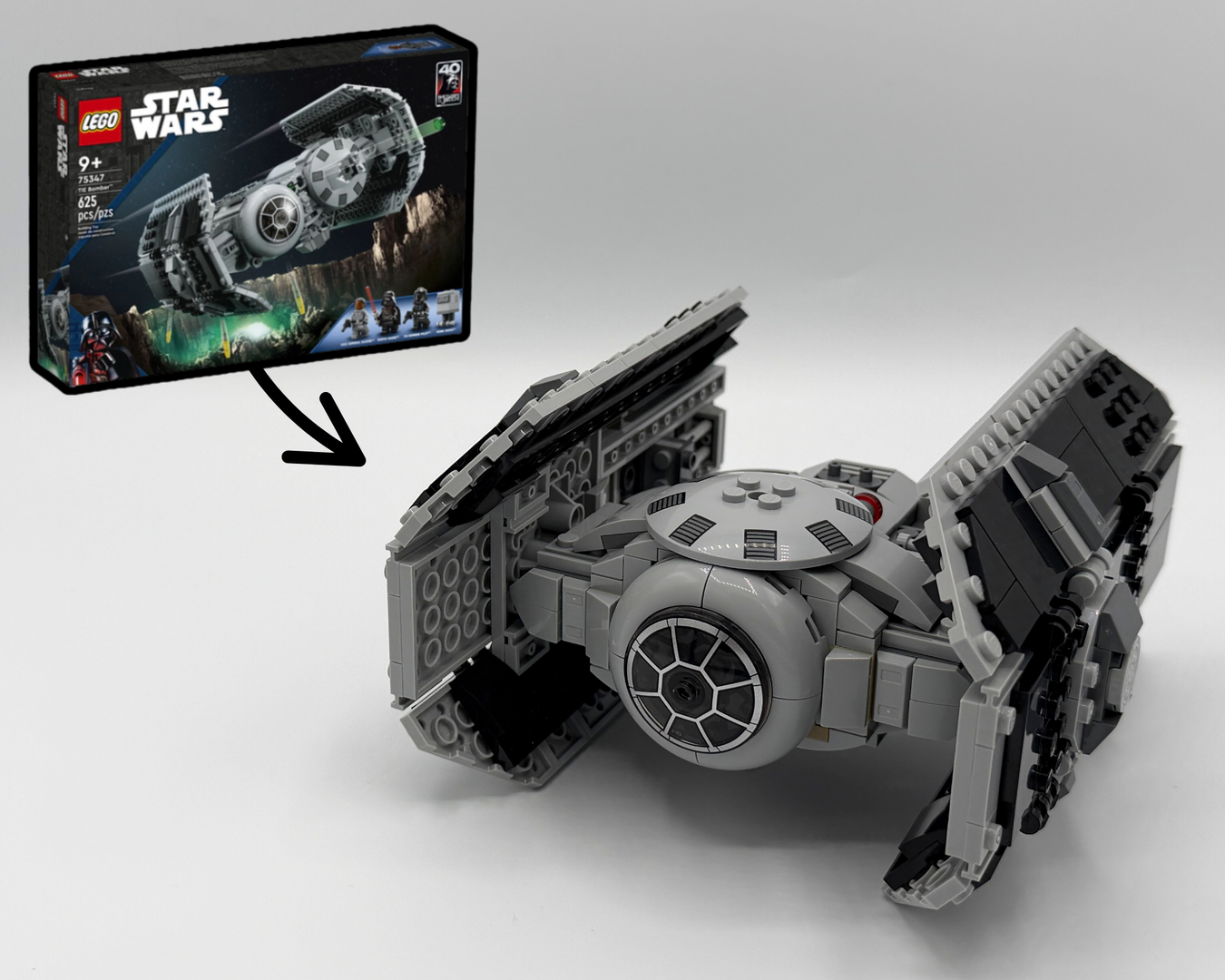 TIE/ad Advanced (75347 Alternate Model)