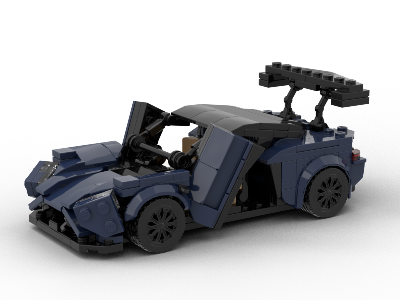 Dark Blue Hennessey Venom F5