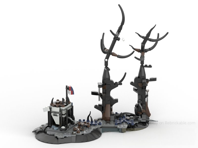 The Upside down (from stranger things) - Will escaping the demogorgon