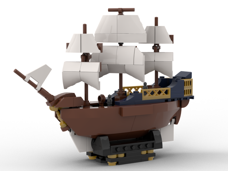 1:100 Scale Galleon