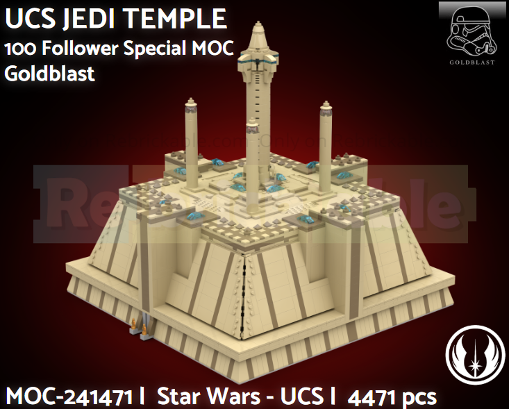 UCS JEDl TEMPLE - 100 Follower Special MOC