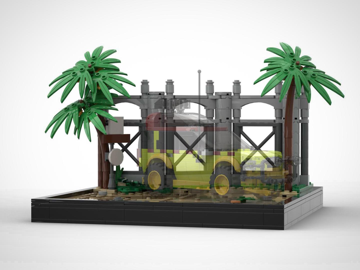 The Ultimate Jurassic Park Dinosaur Diorama