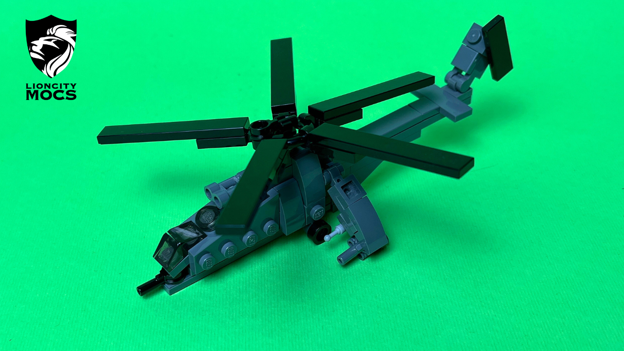 Mil Mi-24 Lego Tutorial (1:120)