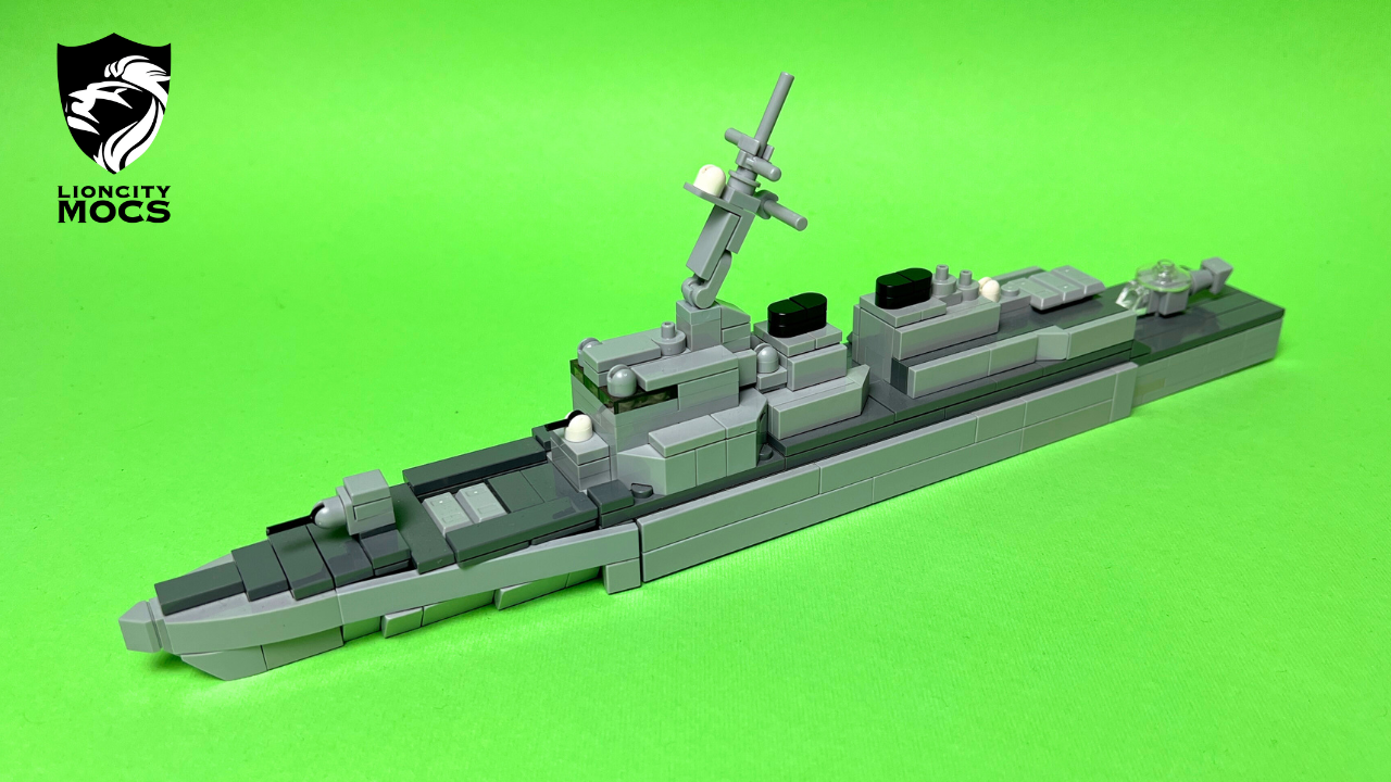 Arleigh Burke Destroyer (1:500)