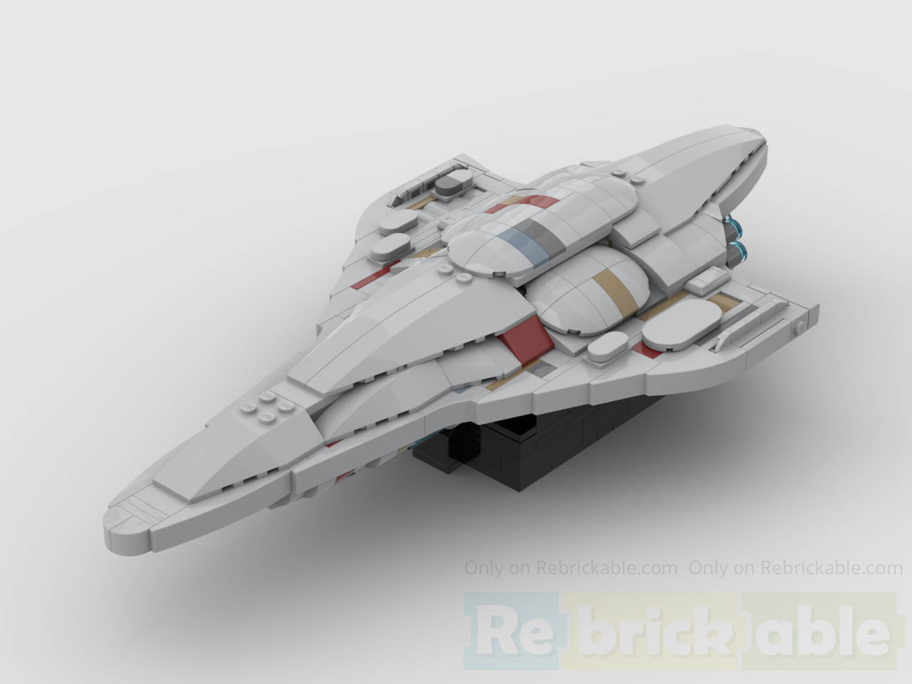 Mon Calamari Shipyards MC80 Star Cruiser (Liberty-type)