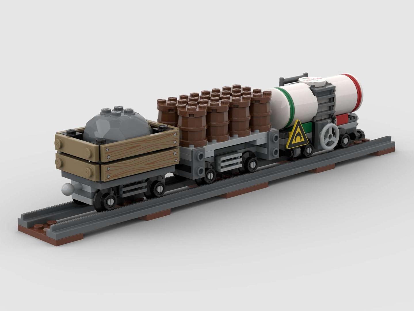 Brickticks Carriage Works NG Freight Stock Pack No. 2